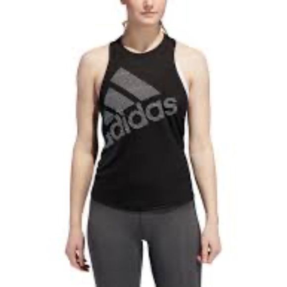 Adidas Tops - ADIDAS Badge Of Sport Logo Tank Top